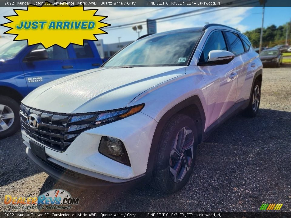 2022 Hyundai Tucson SEL Convienience Hybrid AWD Quartz White / Gray Photo #1