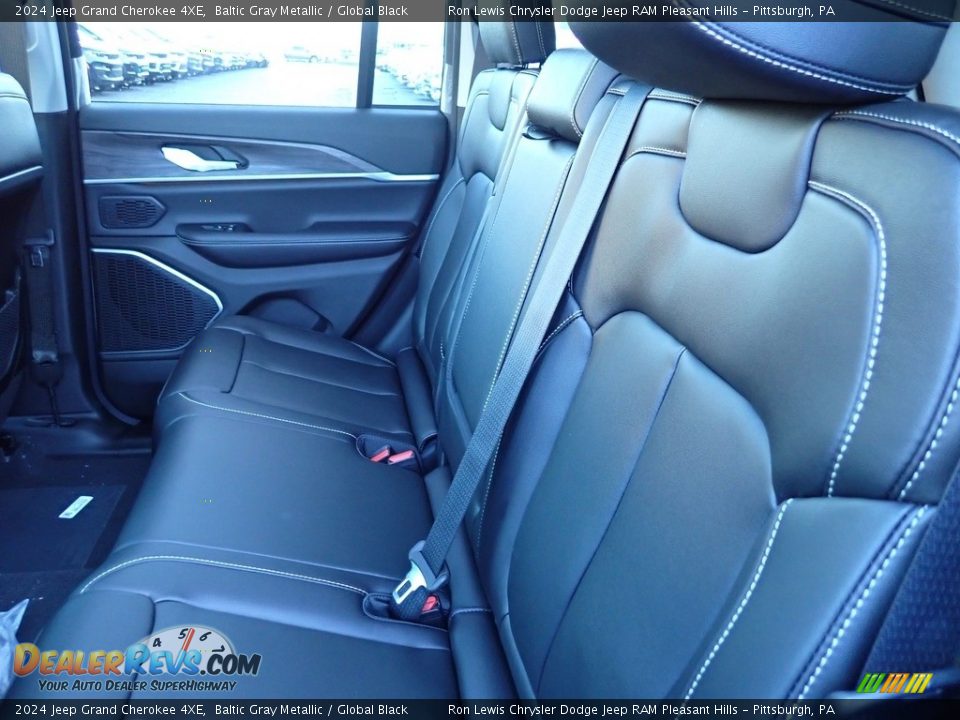 Rear Seat of 2024 Jeep Grand Cherokee 4XE Photo #12