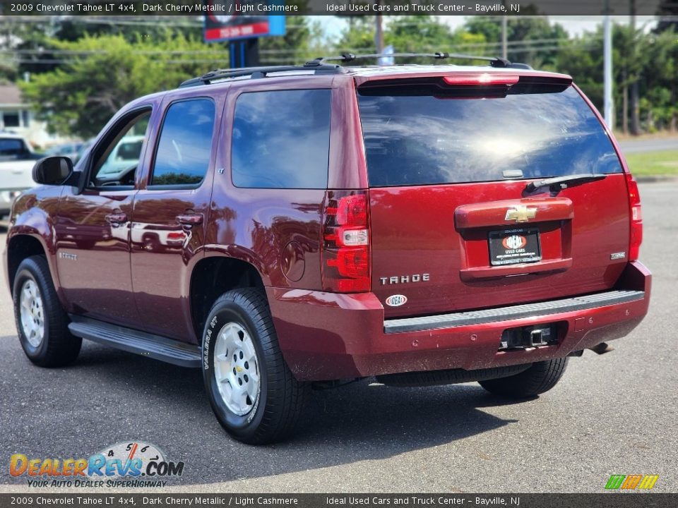 2009 Chevrolet Tahoe LT 4x4 Dark Cherry Metallic / Light Cashmere Photo #5