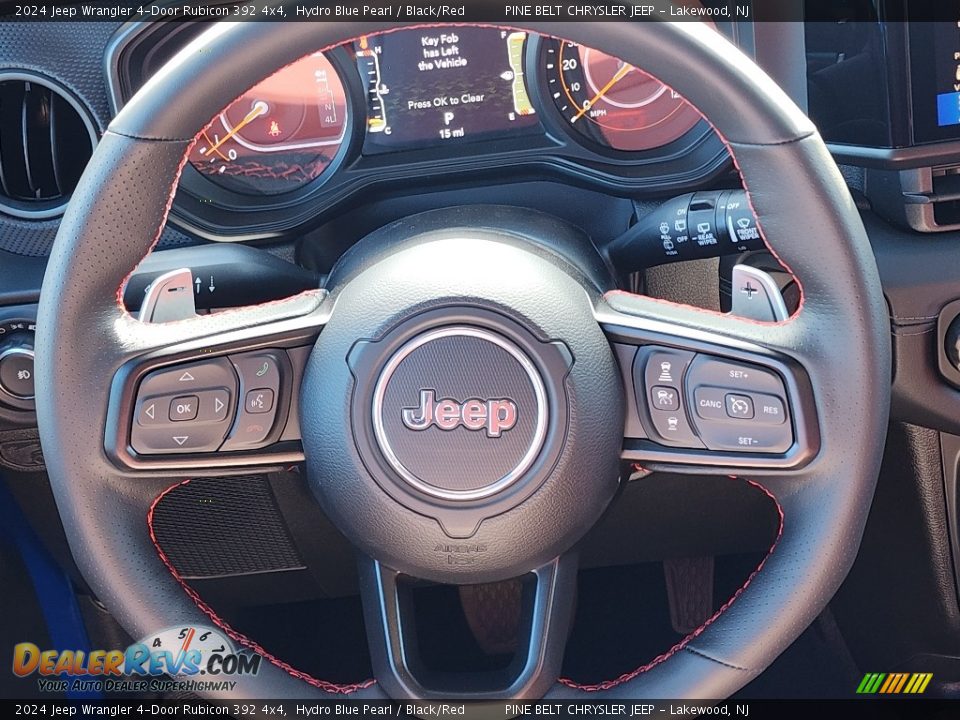 2024 Jeep Wrangler 4-Door Rubicon 392 4x4 Steering Wheel Photo #13