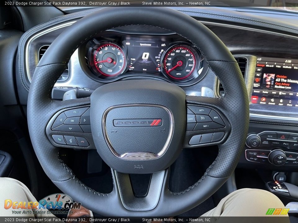 2023 Dodge Charger Scat Pack Daytona 392 Steering Wheel Photo #19