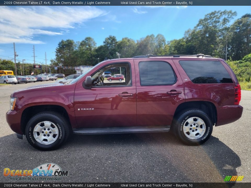 2009 Chevrolet Tahoe LT 4x4 Dark Cherry Metallic / Light Cashmere Photo #7