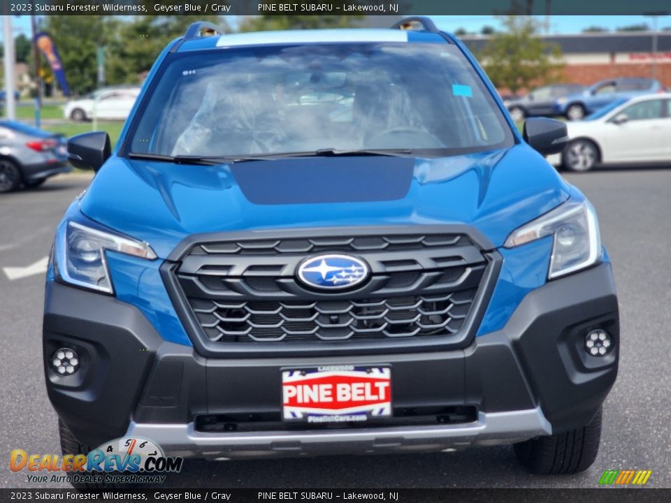 2023 Subaru Forester Wilderness Geyser Blue / Gray Photo #2