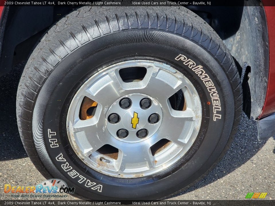 2009 Chevrolet Tahoe LT 4x4 Dark Cherry Metallic / Light Cashmere Photo #9