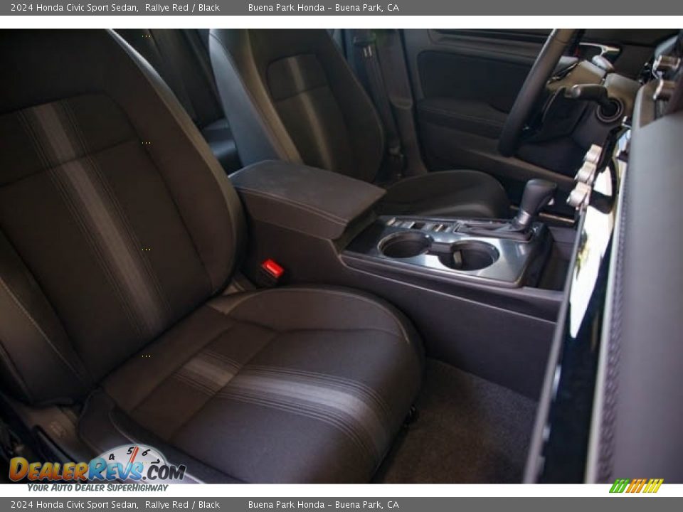 Front Seat of 2024 Honda Civic Sport Sedan Photo #30