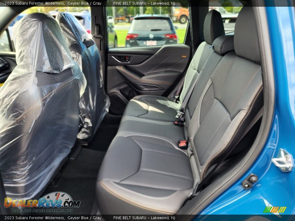 2023 Subaru Forester Wilderness Geyser Blue / Gray Photo #7