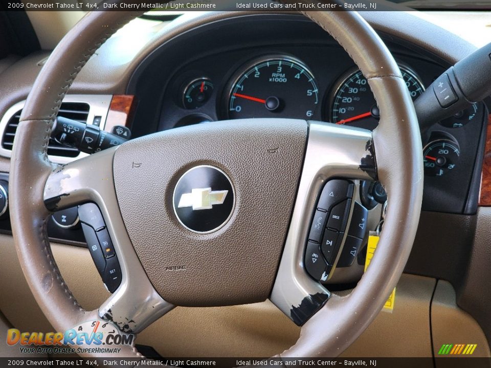 2009 Chevrolet Tahoe LT 4x4 Dark Cherry Metallic / Light Cashmere Photo #18