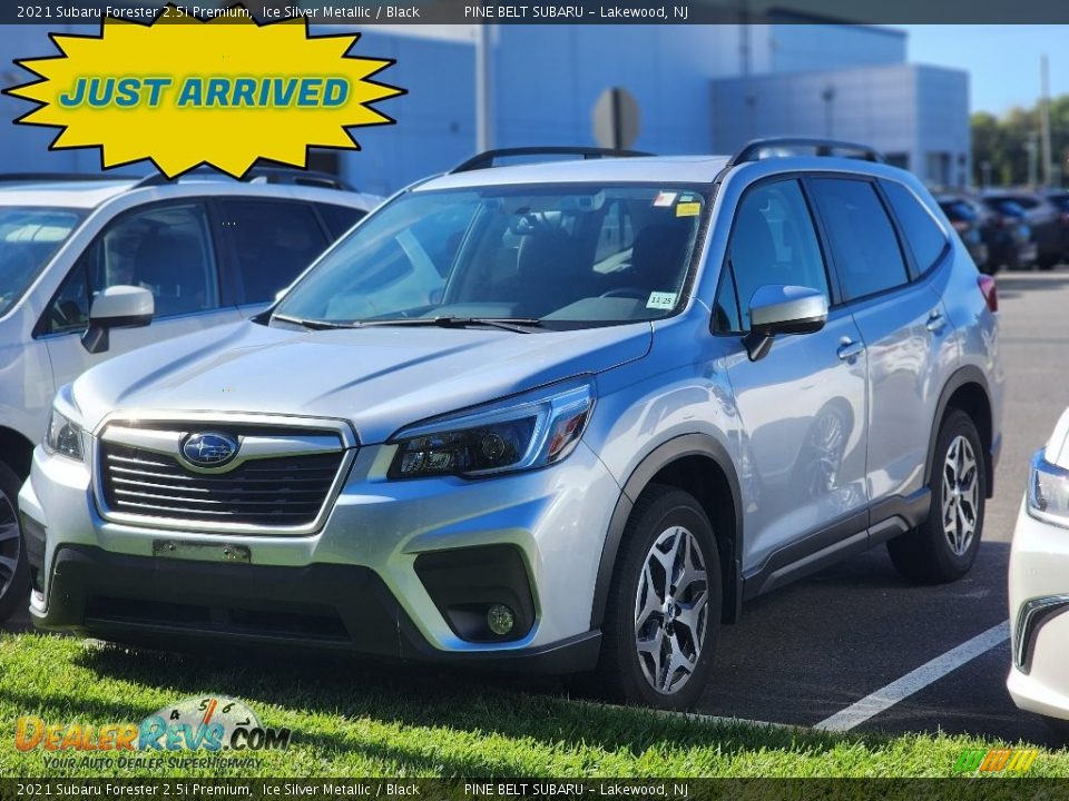 2021 Subaru Forester 2.5i Premium Ice Silver Metallic / Black Photo #1