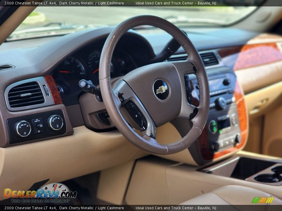 2009 Chevrolet Tahoe LT 4x4 Dark Cherry Metallic / Light Cashmere Photo #27