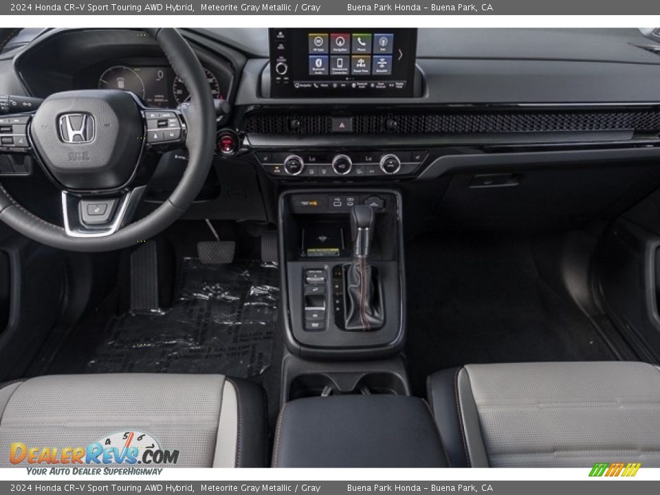 Dashboard of 2024 Honda CR-V Sport Touring AWD Hybrid Photo #17