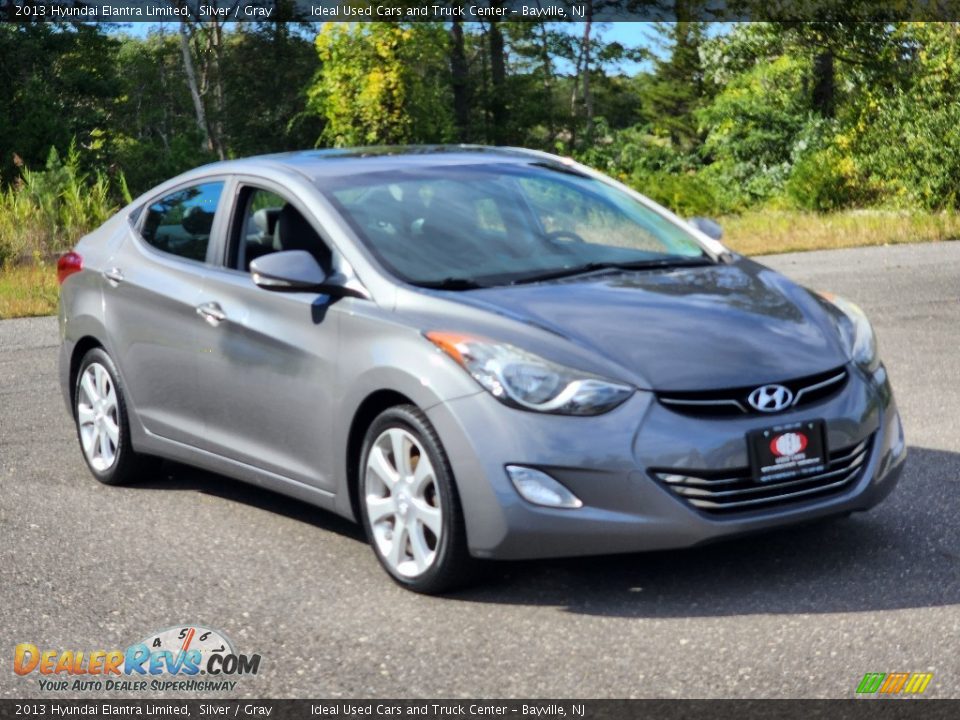 2013 Hyundai Elantra Limited Silver / Gray Photo #2