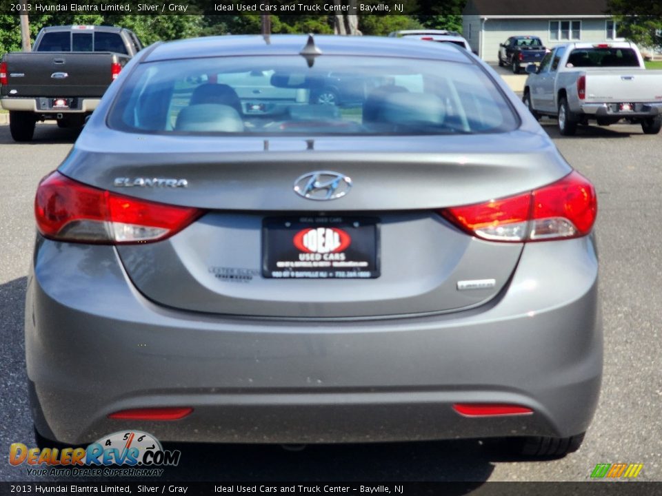 2013 Hyundai Elantra Limited Silver / Gray Photo #4