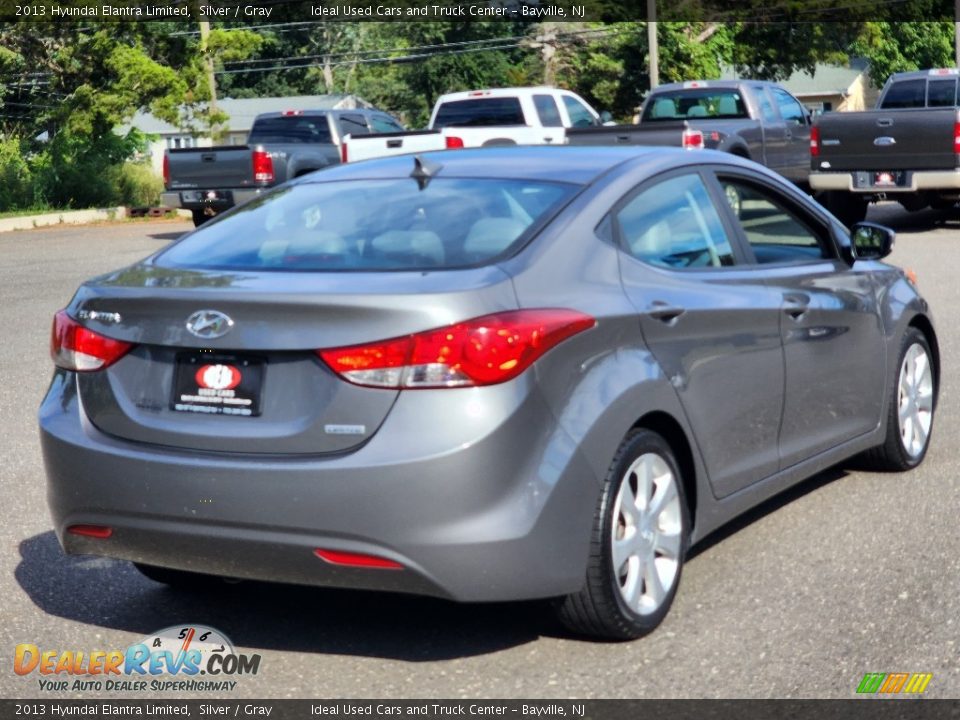 2013 Hyundai Elantra Limited Silver / Gray Photo #5