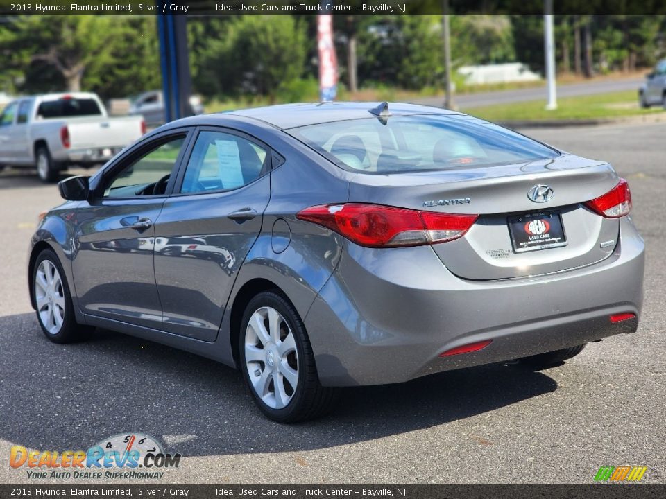 2013 Hyundai Elantra Limited Silver / Gray Photo #6