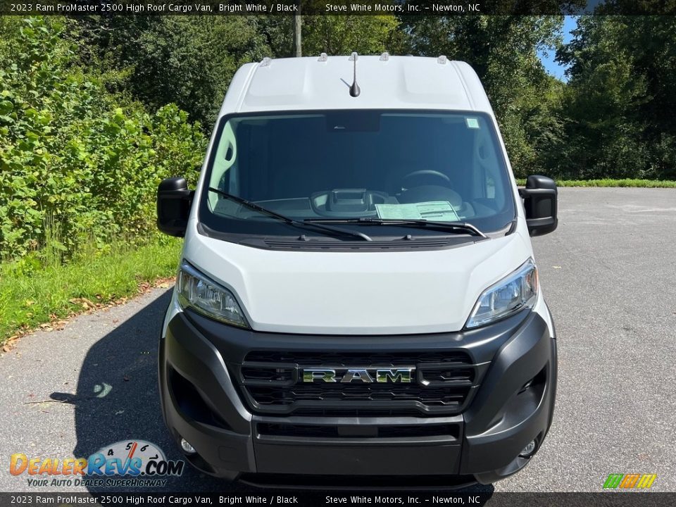 2023 Ram ProMaster 2500 High Roof Cargo Van Bright White / Black Photo #3