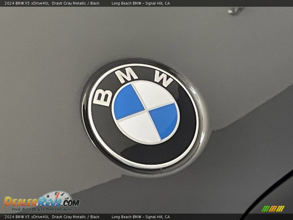 2024 BMW X5 xDrive40i Dravit Gray Metallic / Black Photo #5