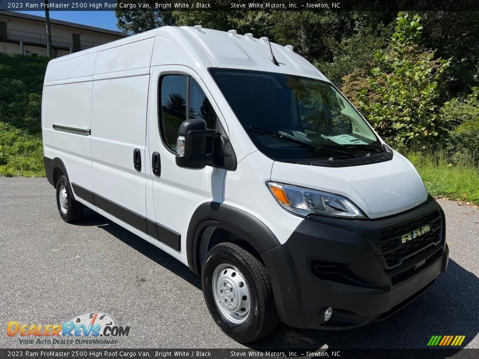 2023 Ram ProMaster 2500 High Roof Cargo Van Bright White / Black Photo #4