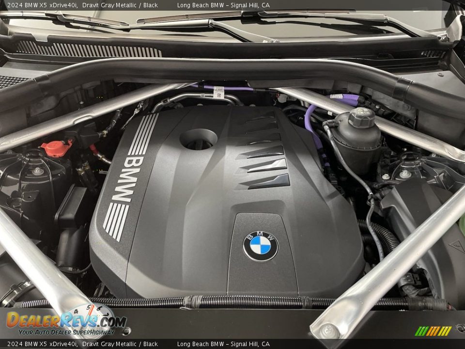 2024 BMW X5 xDrive40i Dravit Gray Metallic / Black Photo #9
