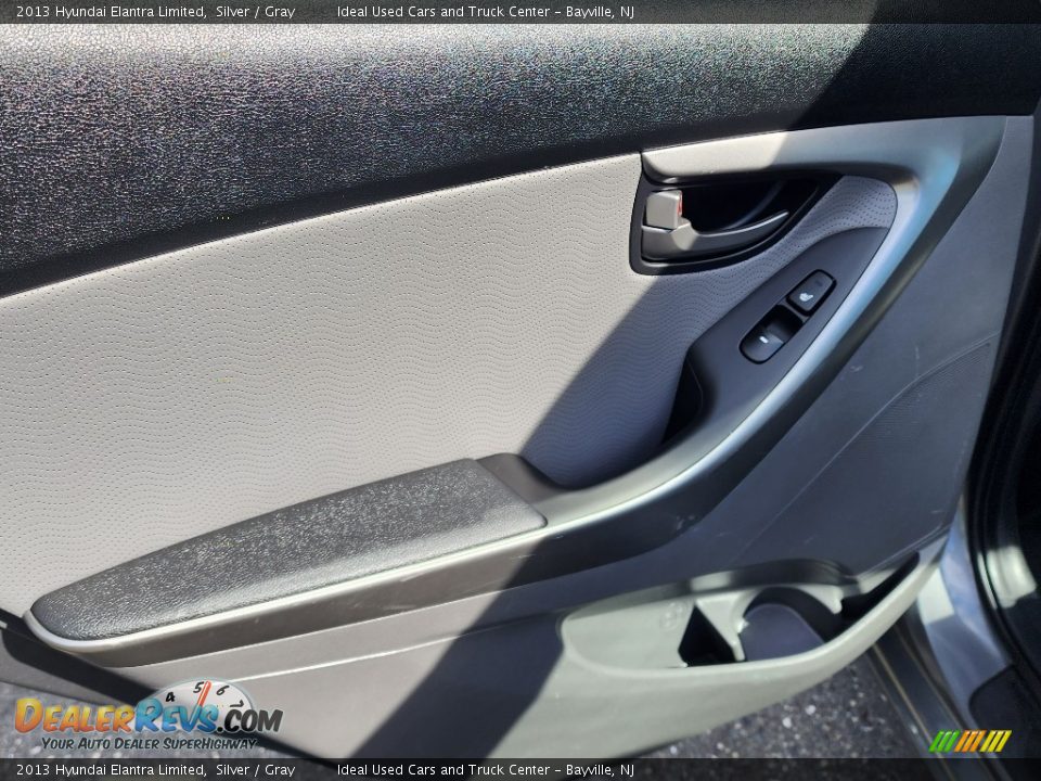 2013 Hyundai Elantra Limited Silver / Gray Photo #22