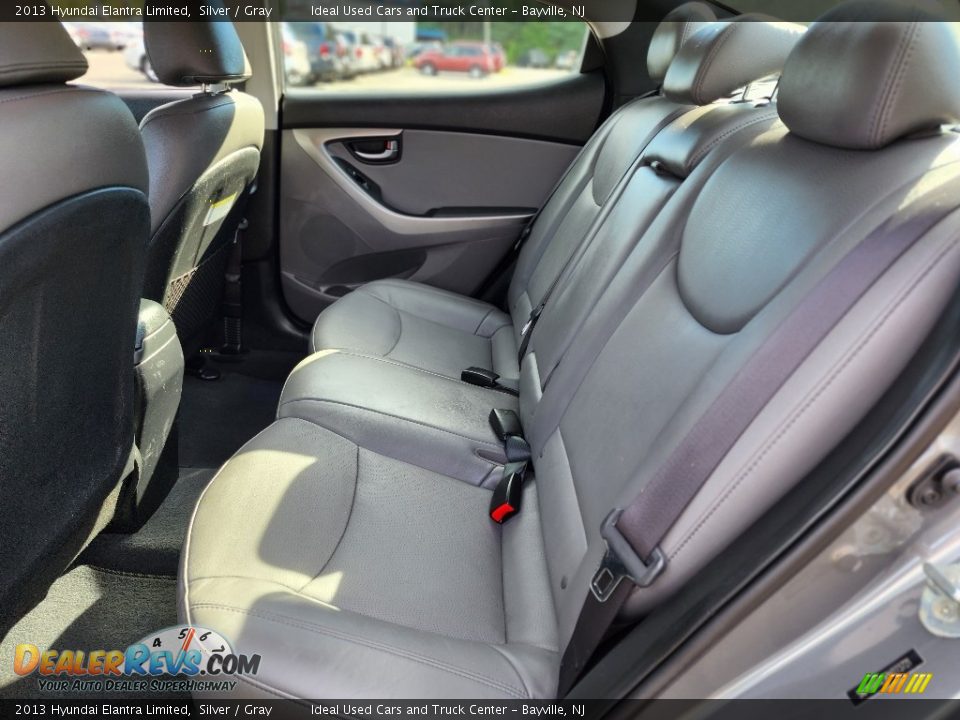 2013 Hyundai Elantra Limited Silver / Gray Photo #23