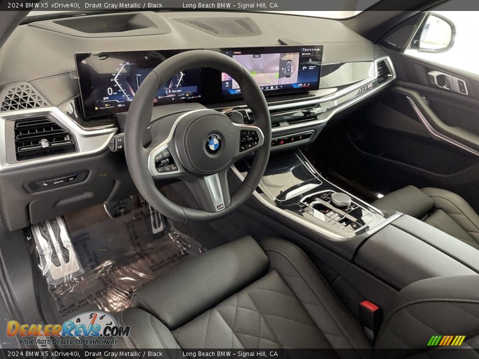 2024 BMW X5 xDrive40i Dravit Gray Metallic / Black Photo #12
