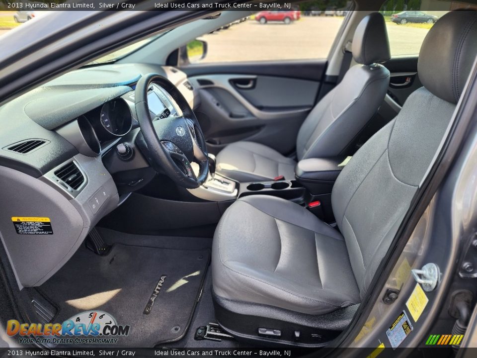 2013 Hyundai Elantra Limited Silver / Gray Photo #24