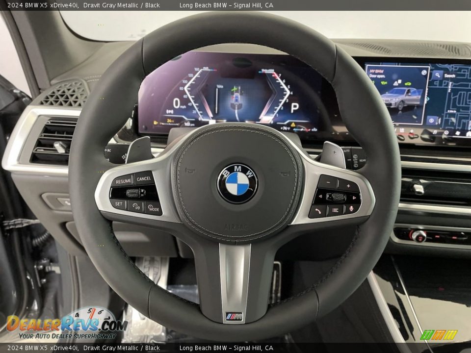 2024 BMW X5 xDrive40i Dravit Gray Metallic / Black Photo #14