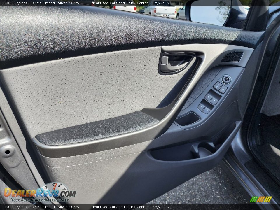 2013 Hyundai Elantra Limited Silver / Gray Photo #26