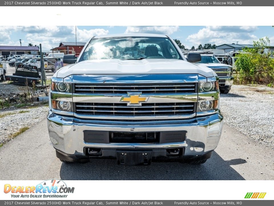 2017 Chevrolet Silverado 2500HD Work Truck Regular Cab Summit White / Dark Ash/Jet Black Photo #8