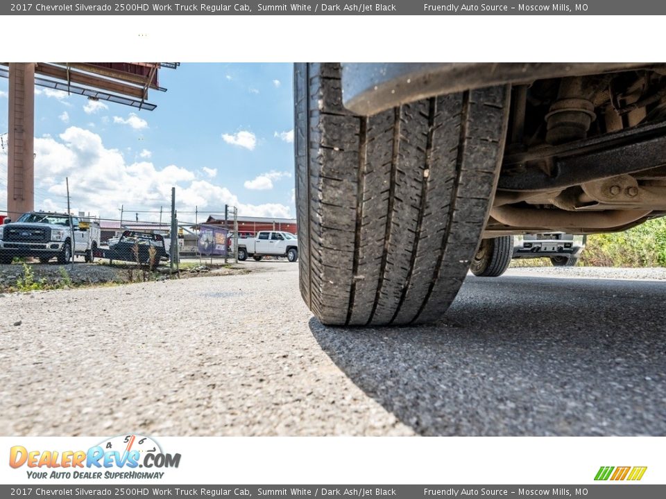 2017 Chevrolet Silverado 2500HD Work Truck Regular Cab Summit White / Dark Ash/Jet Black Photo #10