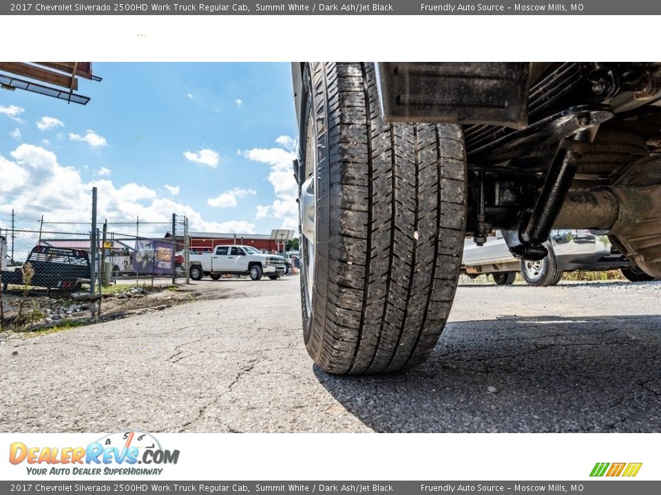 2017 Chevrolet Silverado 2500HD Work Truck Regular Cab Summit White / Dark Ash/Jet Black Photo #11