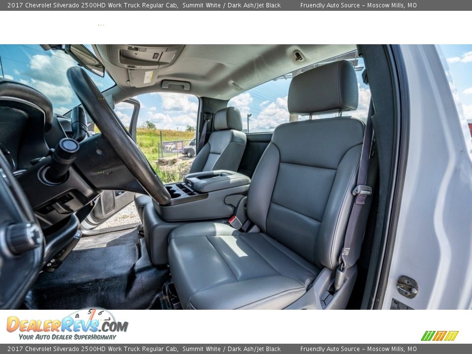 2017 Chevrolet Silverado 2500HD Work Truck Regular Cab Summit White / Dark Ash/Jet Black Photo #15