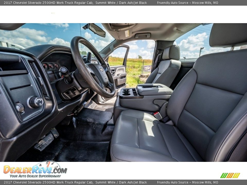 2017 Chevrolet Silverado 2500HD Work Truck Regular Cab Summit White / Dark Ash/Jet Black Photo #16