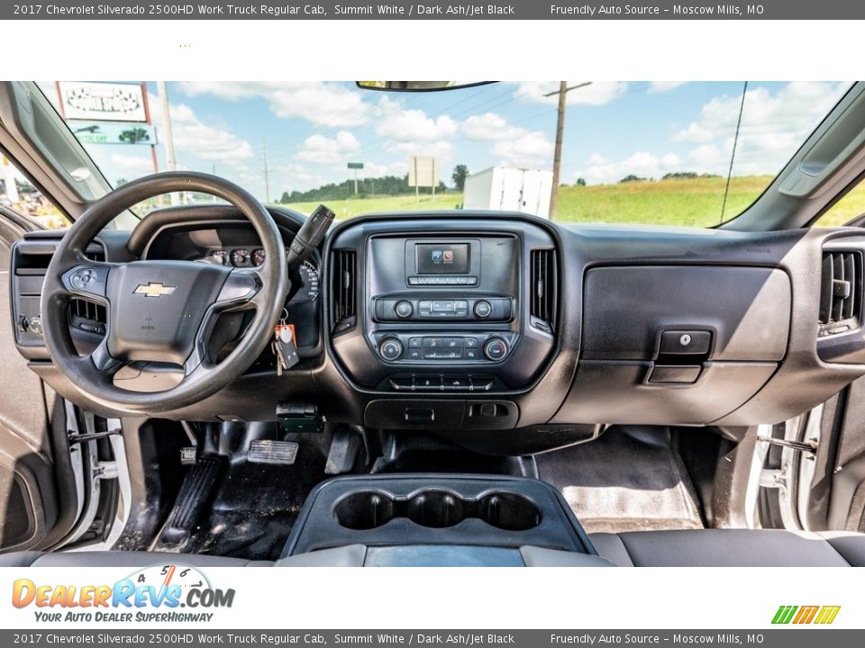 2017 Chevrolet Silverado 2500HD Work Truck Regular Cab Summit White / Dark Ash/Jet Black Photo #22