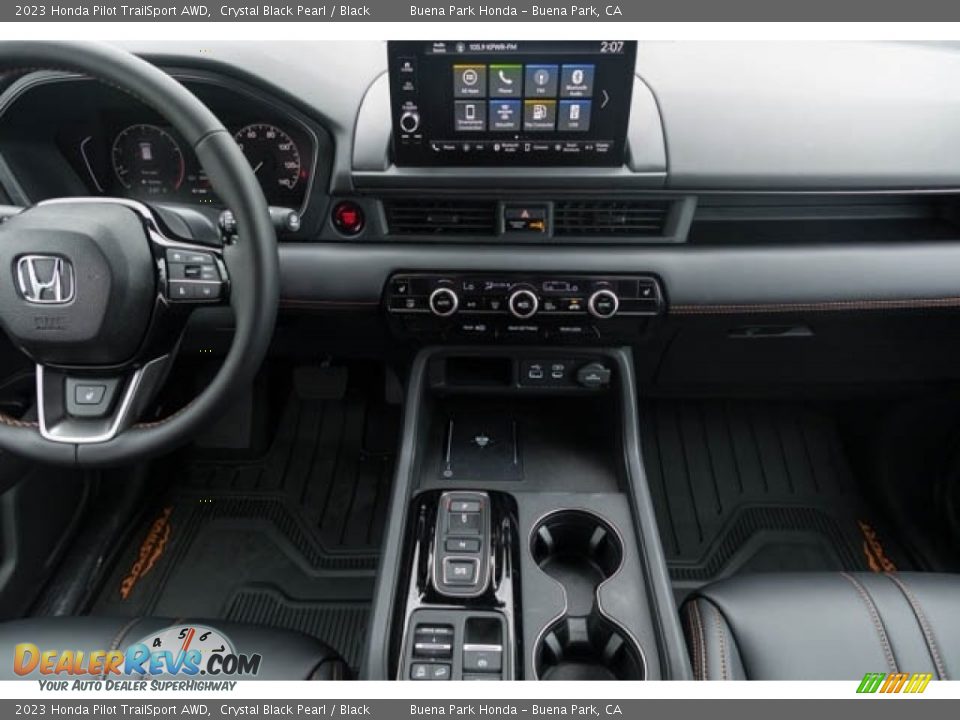 Dashboard of 2023 Honda Pilot TrailSport AWD Photo #16