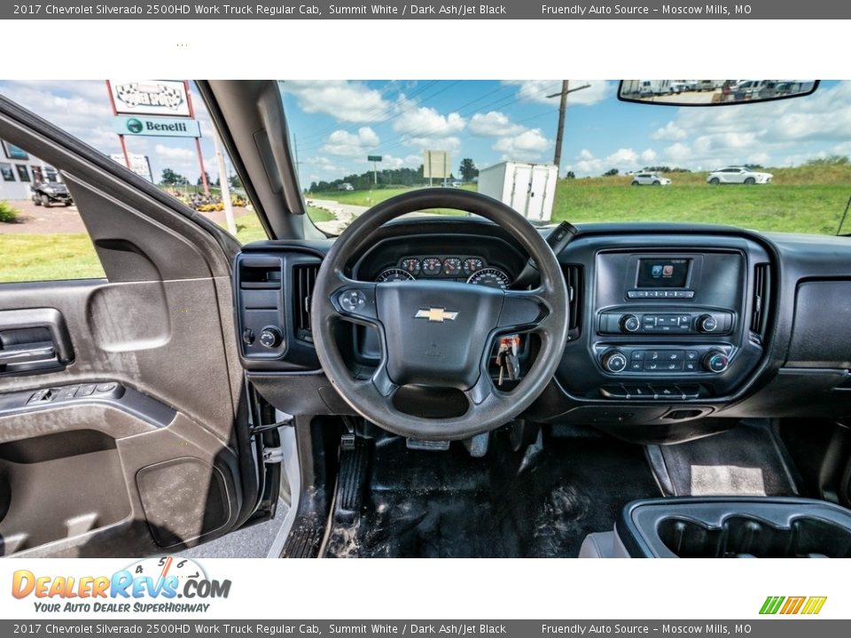 2017 Chevrolet Silverado 2500HD Work Truck Regular Cab Summit White / Dark Ash/Jet Black Photo #23