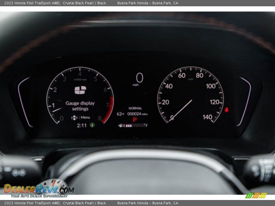 2023 Honda Pilot TrailSport AWD Gauges Photo #17