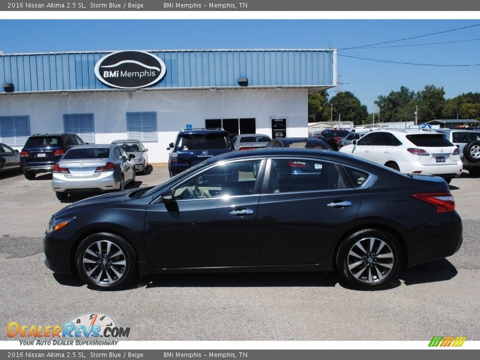 2016 Nissan Altima 2.5 SL Storm Blue / Beige Photo #2