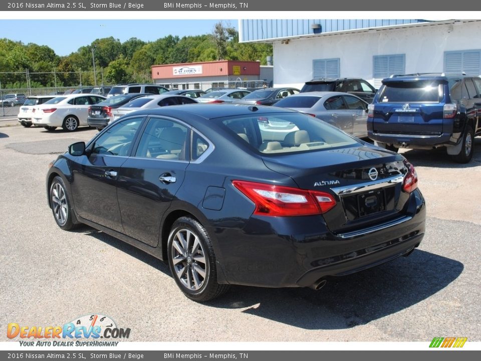 2016 Nissan Altima 2.5 SL Storm Blue / Beige Photo #3