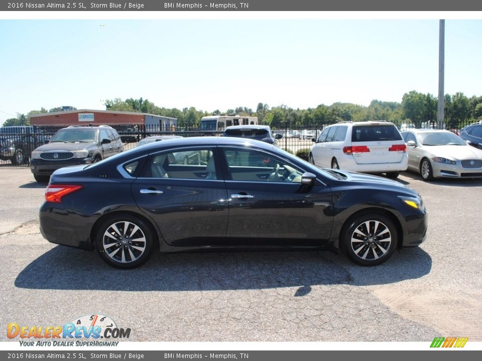 2016 Nissan Altima 2.5 SL Storm Blue / Beige Photo #6