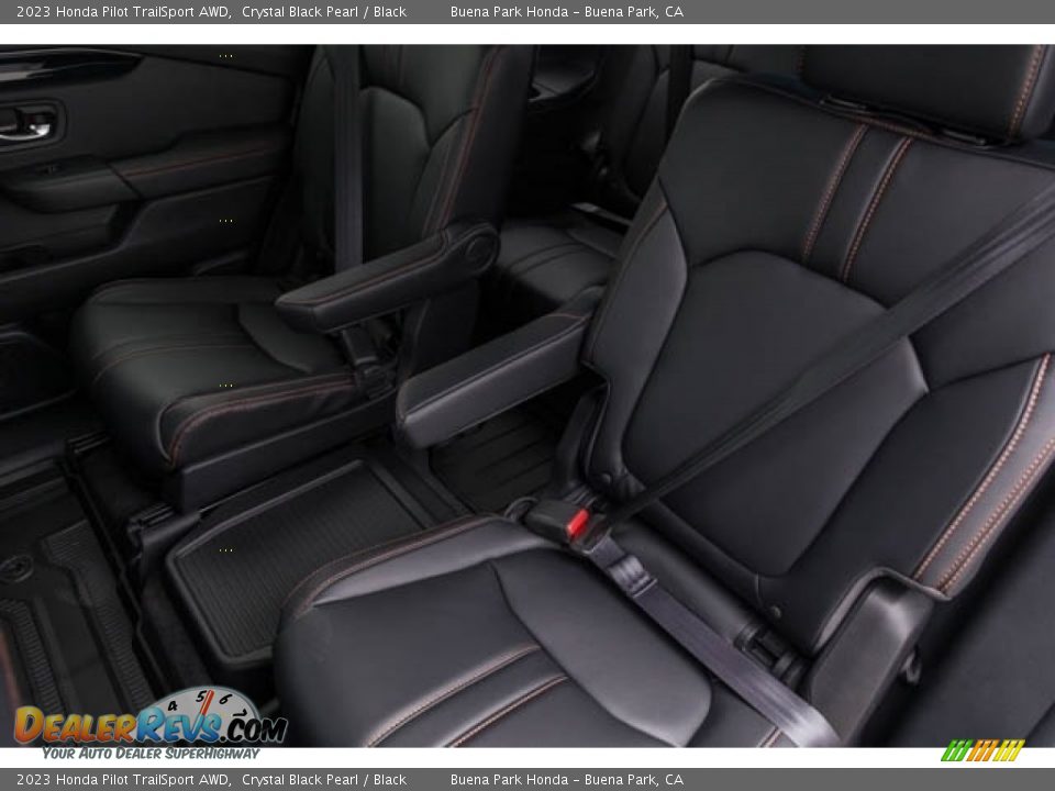 Rear Seat of 2023 Honda Pilot TrailSport AWD Photo #25