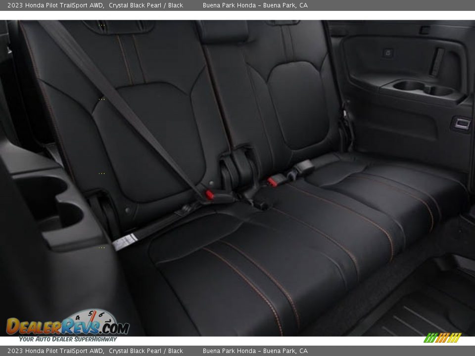 Rear Seat of 2023 Honda Pilot TrailSport AWD Photo #27