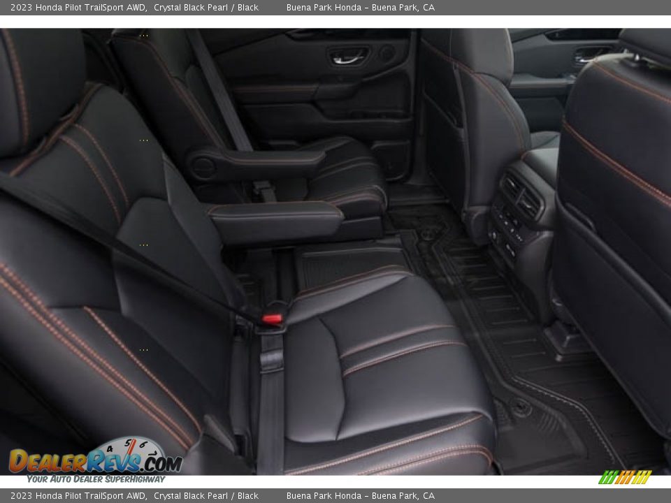 Rear Seat of 2023 Honda Pilot TrailSport AWD Photo #28