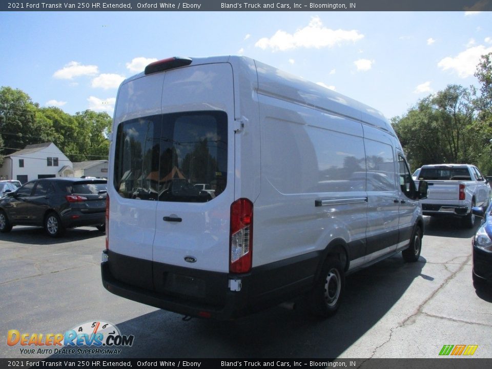 2021 Ford Transit Van 250 HR Extended Oxford White / Ebony Photo #4