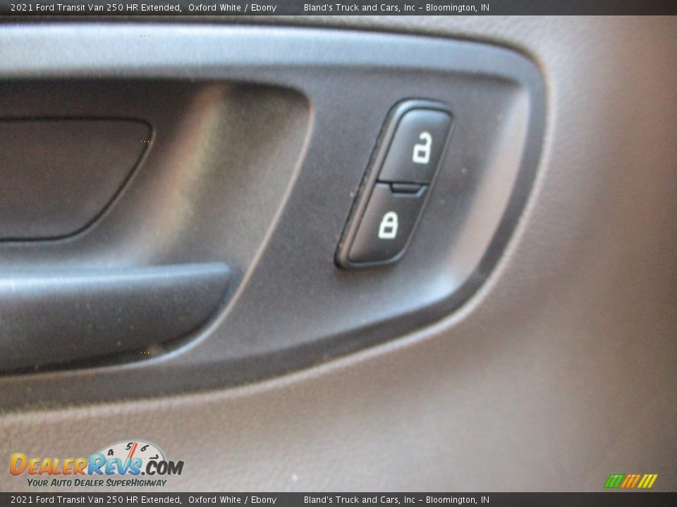 2021 Ford Transit Van 250 HR Extended Oxford White / Ebony Photo #21