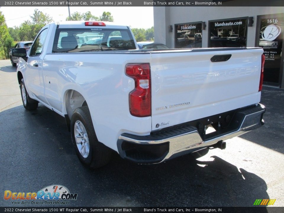 2022 Chevrolet Silverado 1500 WT Regular Cab Summit White / Jet Black Photo #3