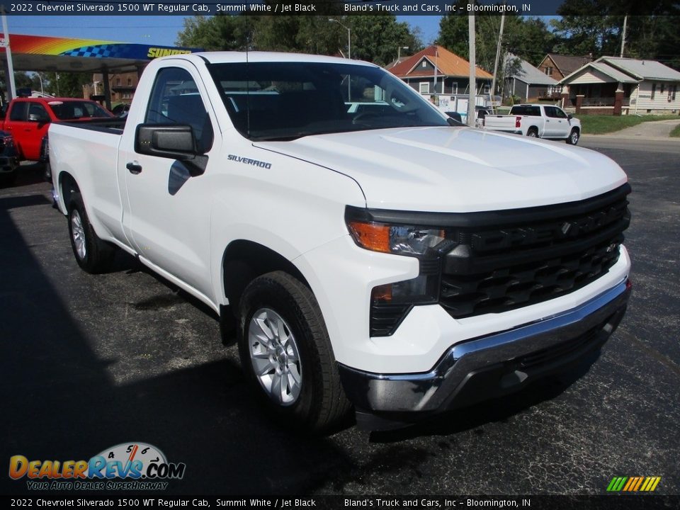 2022 Chevrolet Silverado 1500 WT Regular Cab Summit White / Jet Black Photo #5