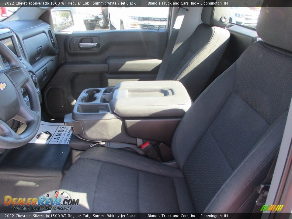 2022 Chevrolet Silverado 1500 WT Regular Cab Summit White / Jet Black Photo #7