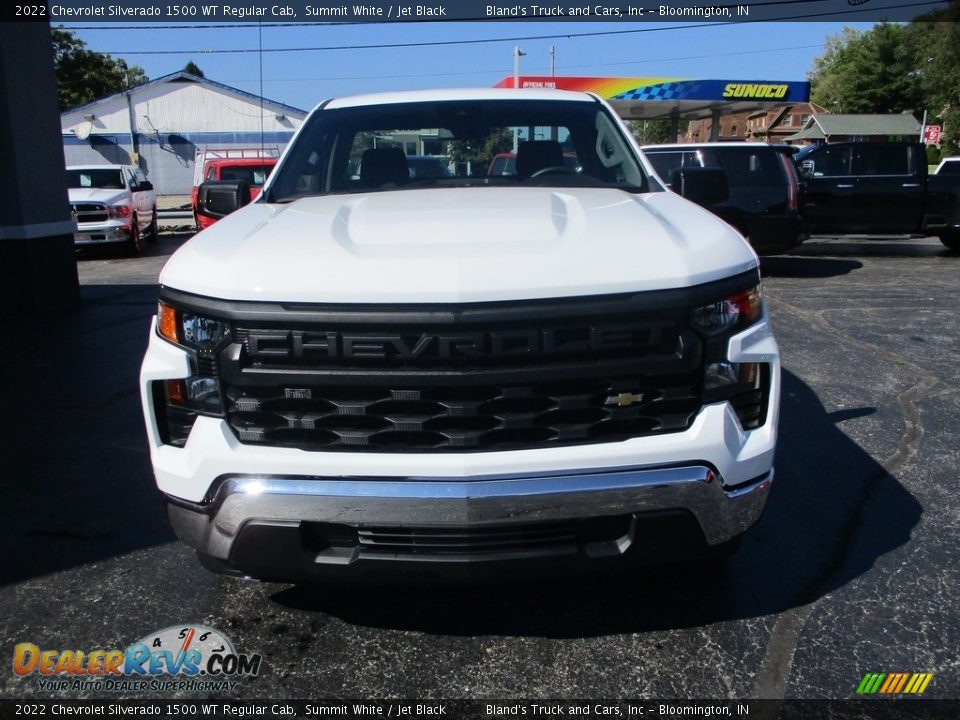 2022 Chevrolet Silverado 1500 WT Regular Cab Summit White / Jet Black Photo #21