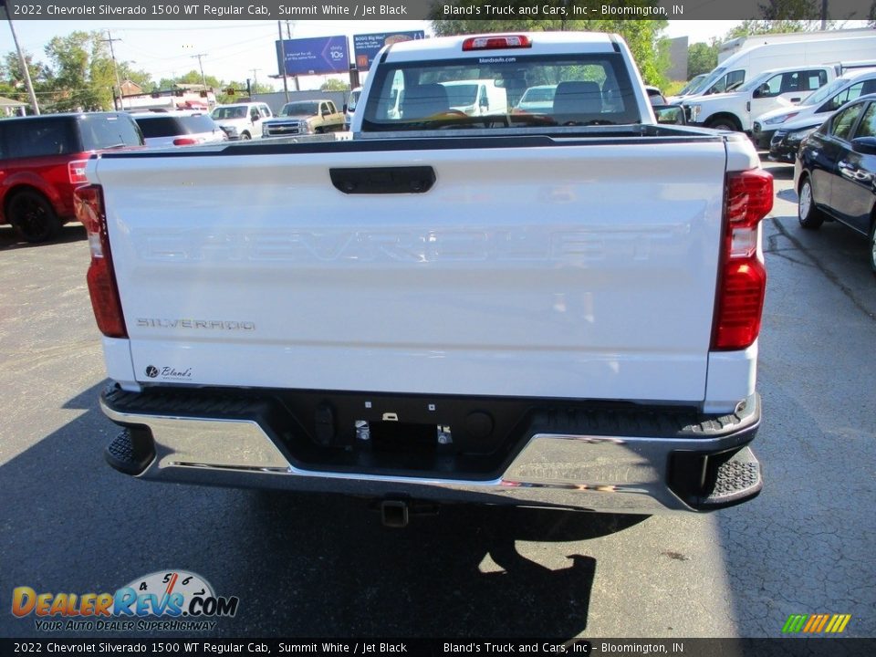 2022 Chevrolet Silverado 1500 WT Regular Cab Summit White / Jet Black Photo #23